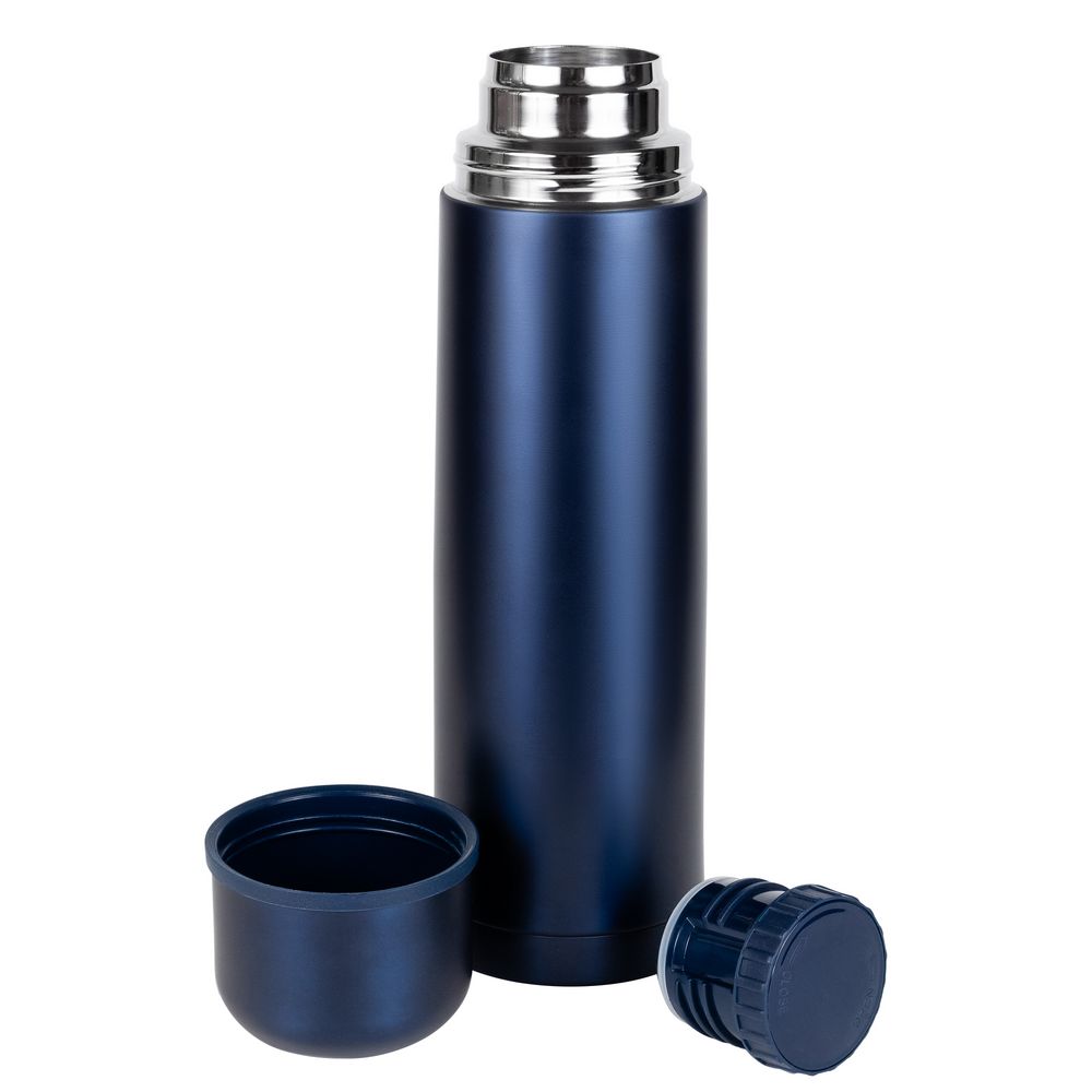 Термос Relaxika 1000, темно-синий-4