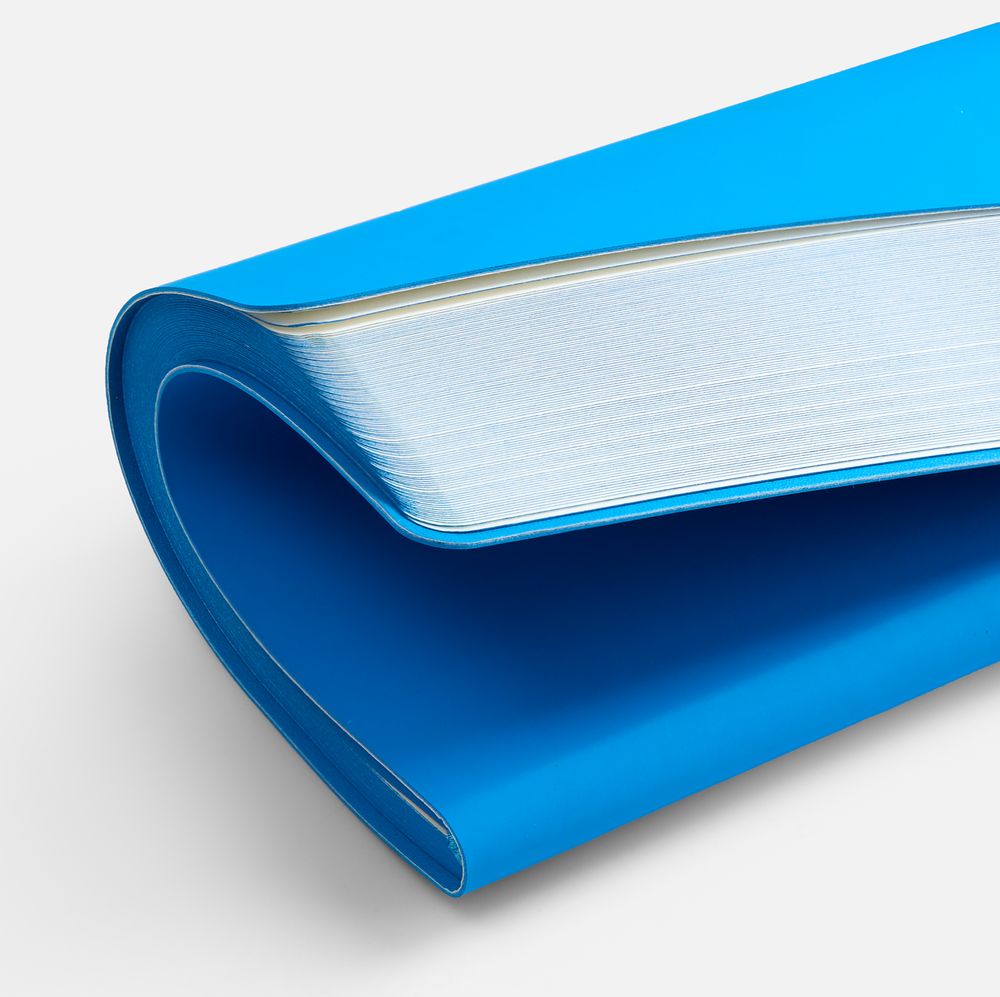 Блокнот Flex Shall ver.2, голубой-3