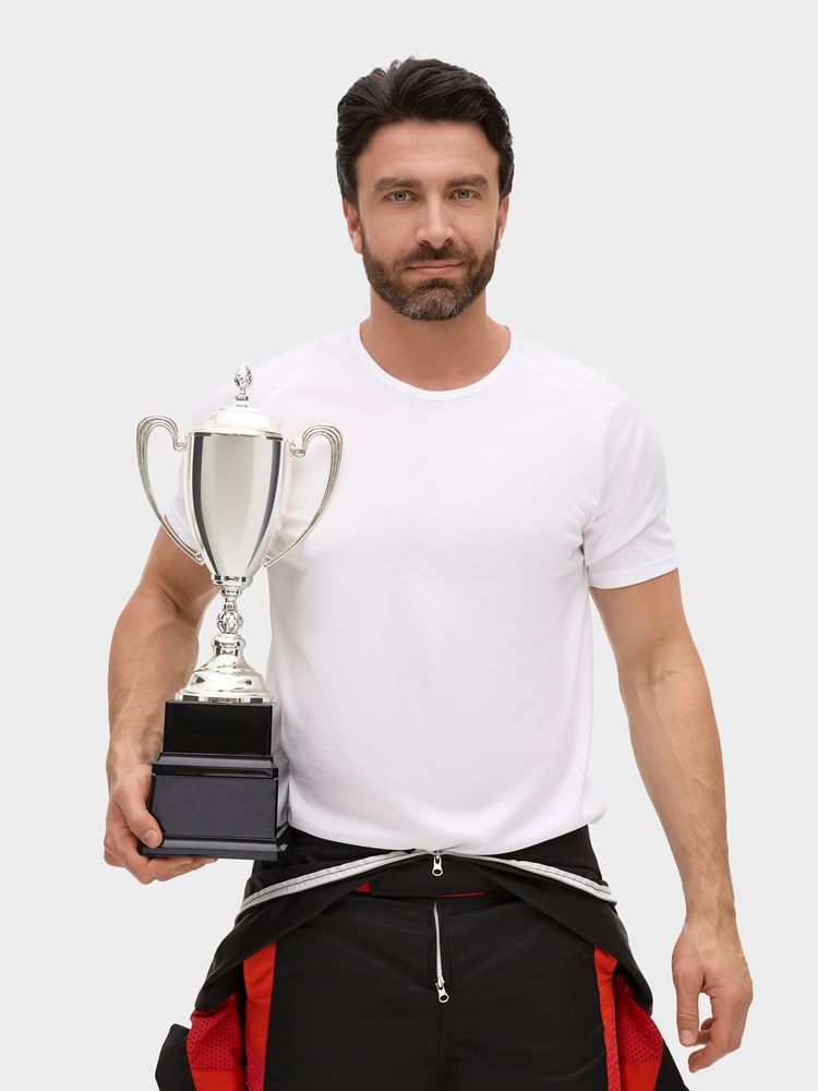 Кубок Grandee, серебристый-3