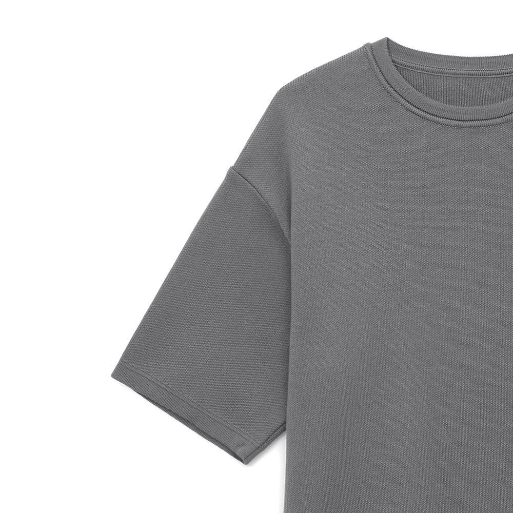 Джемпер с коротким рукавом Siluetti Volumica, серый-1