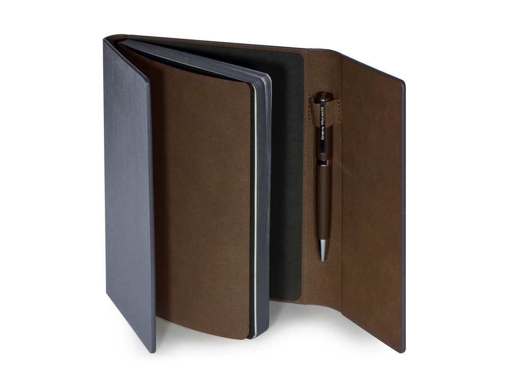 Ежедневник недатированный с магнитным клапаном, А5 WALTZ, черный-1