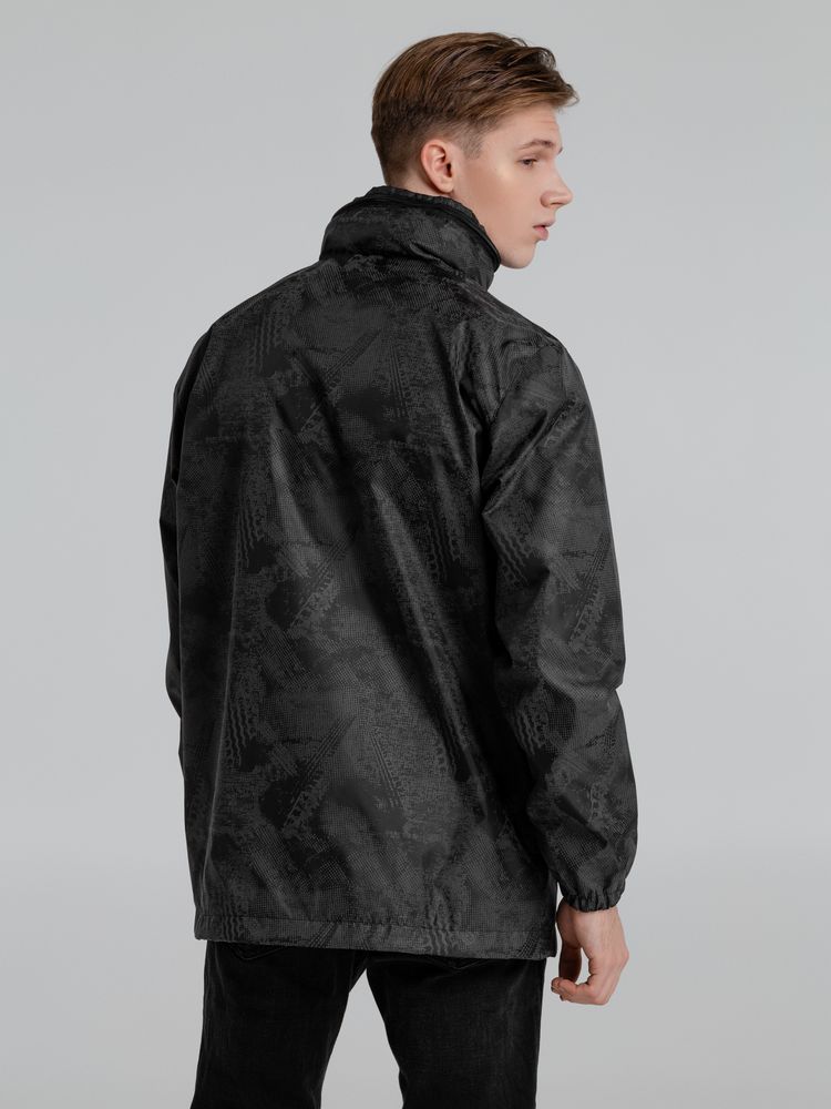 Ветровка светоотражающая Finvind, темно-серая-9