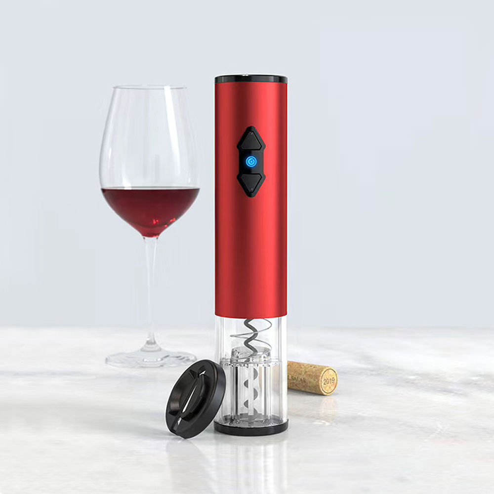 Винный электрический металлический штопор Божоле, Красный-1