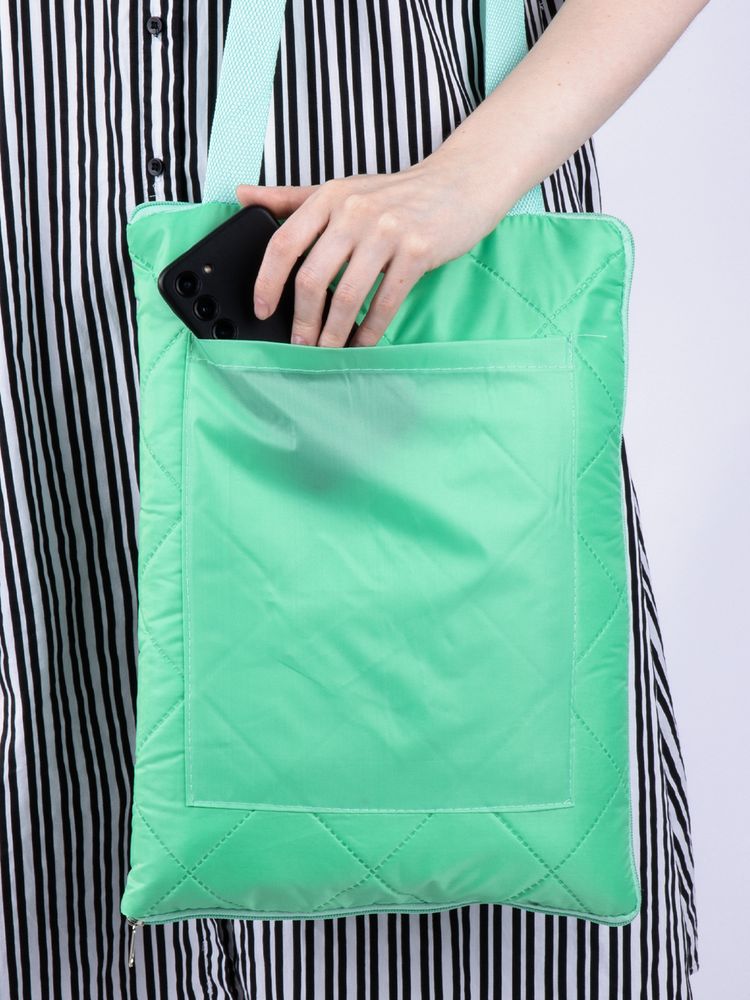 Плед для пикника Soft & Dry 2, светло-зеленый-4