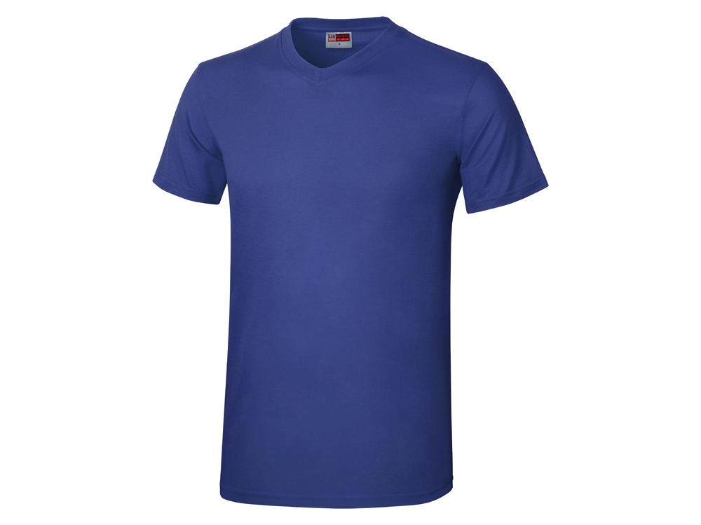 Футболка Heavy Super Club мужская с V-образным вырезом, кл. синий-6