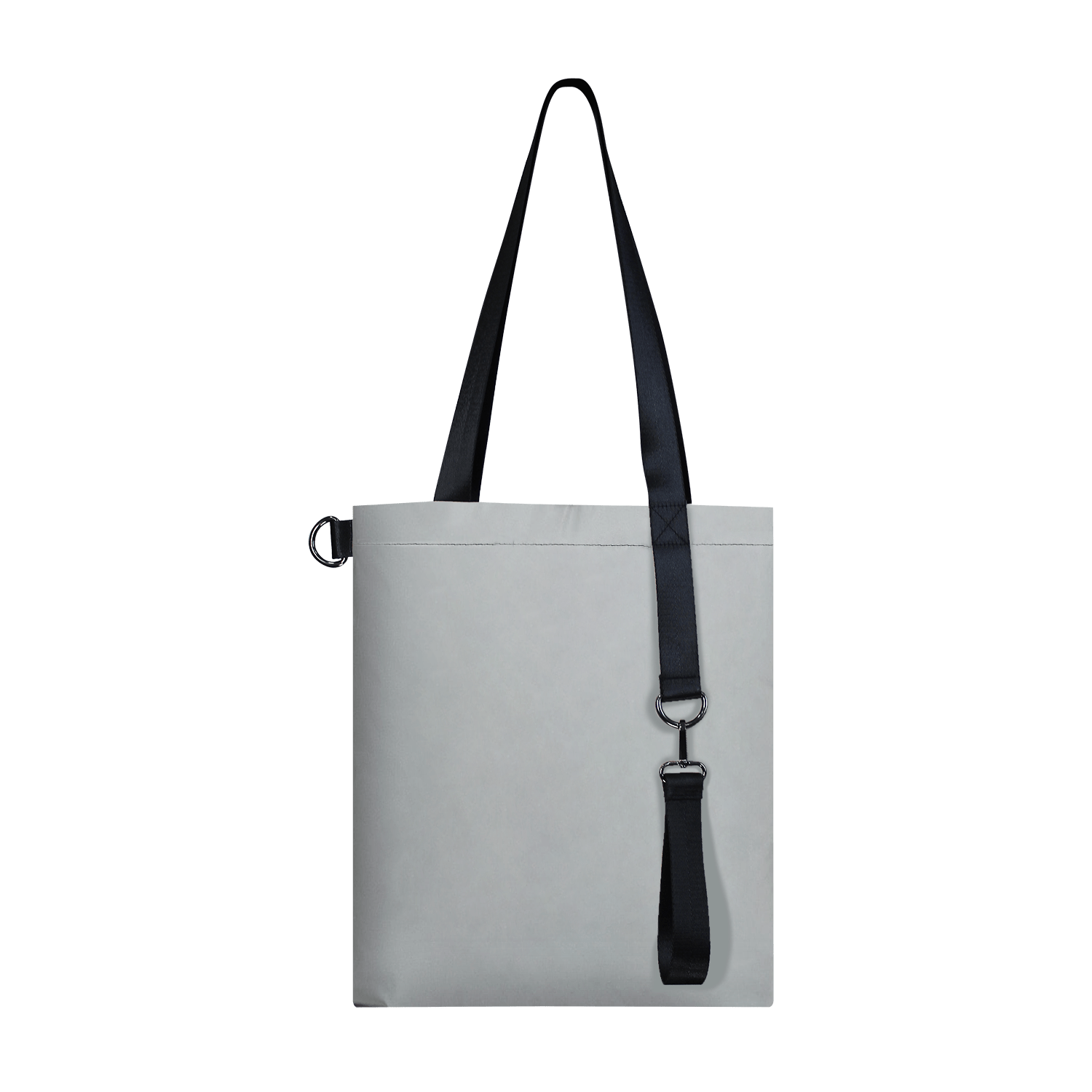 Шоппер Superbag Reflect (серый с чёрным)-2