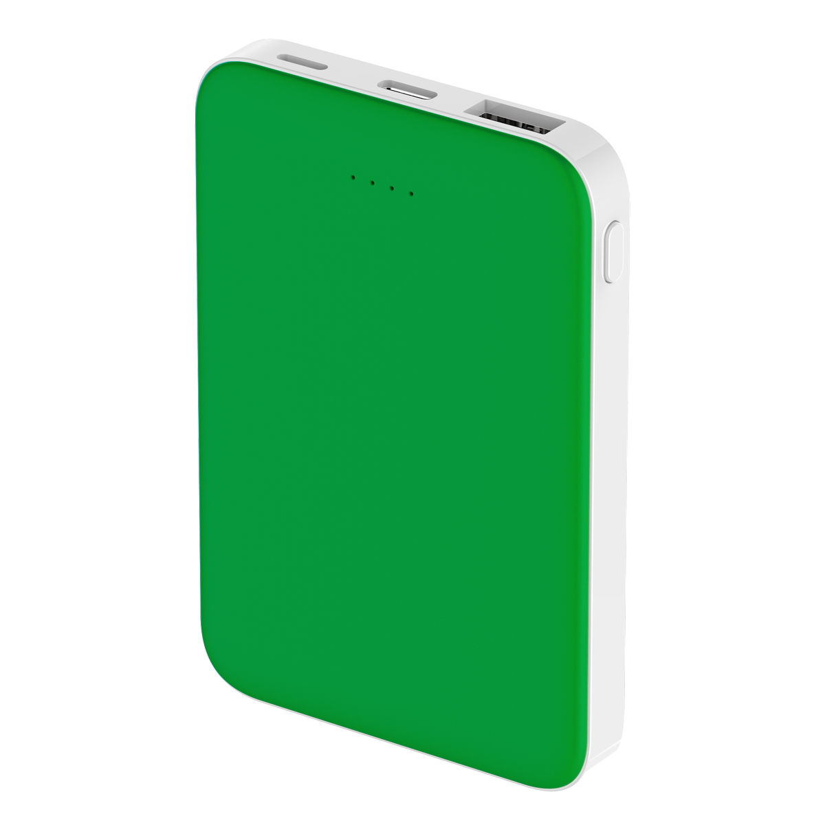 Внешний аккумулятор Fluffy, Зелёный-0