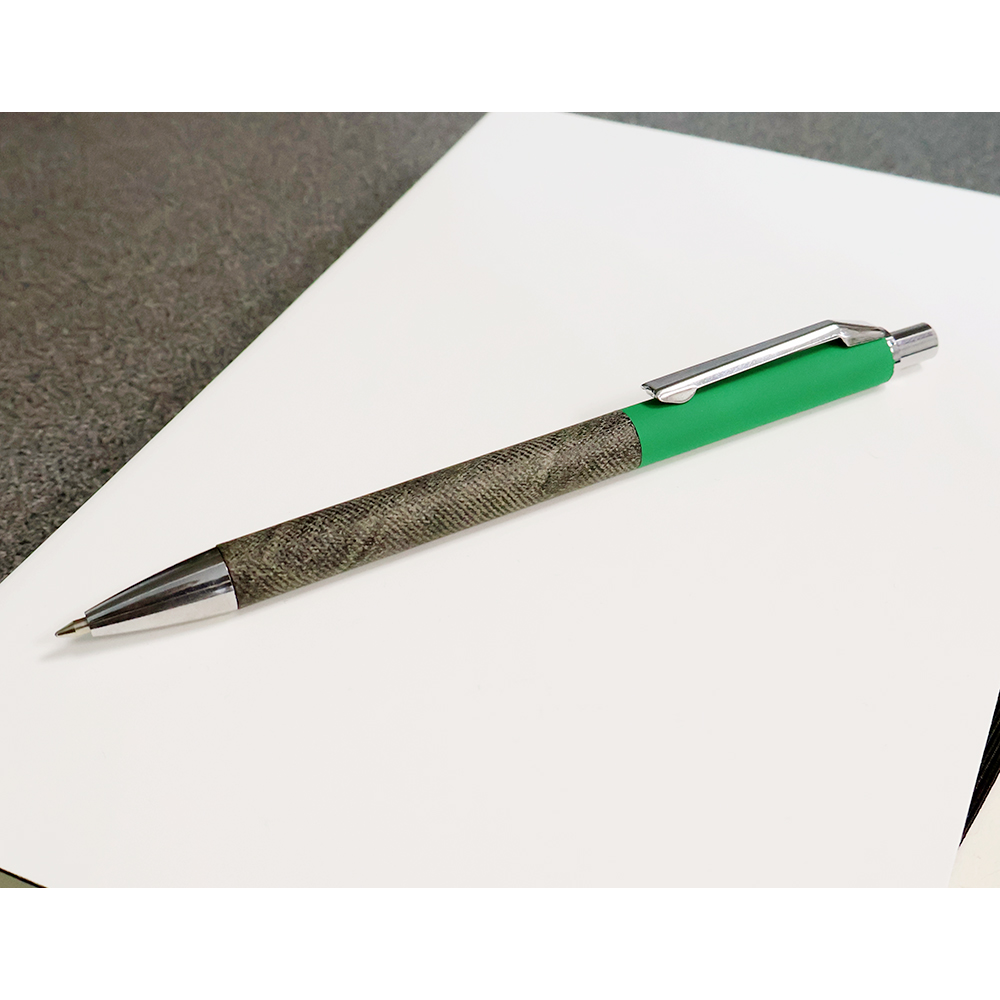 Ручка металлическая Jennifer, Темно-зеленый-1