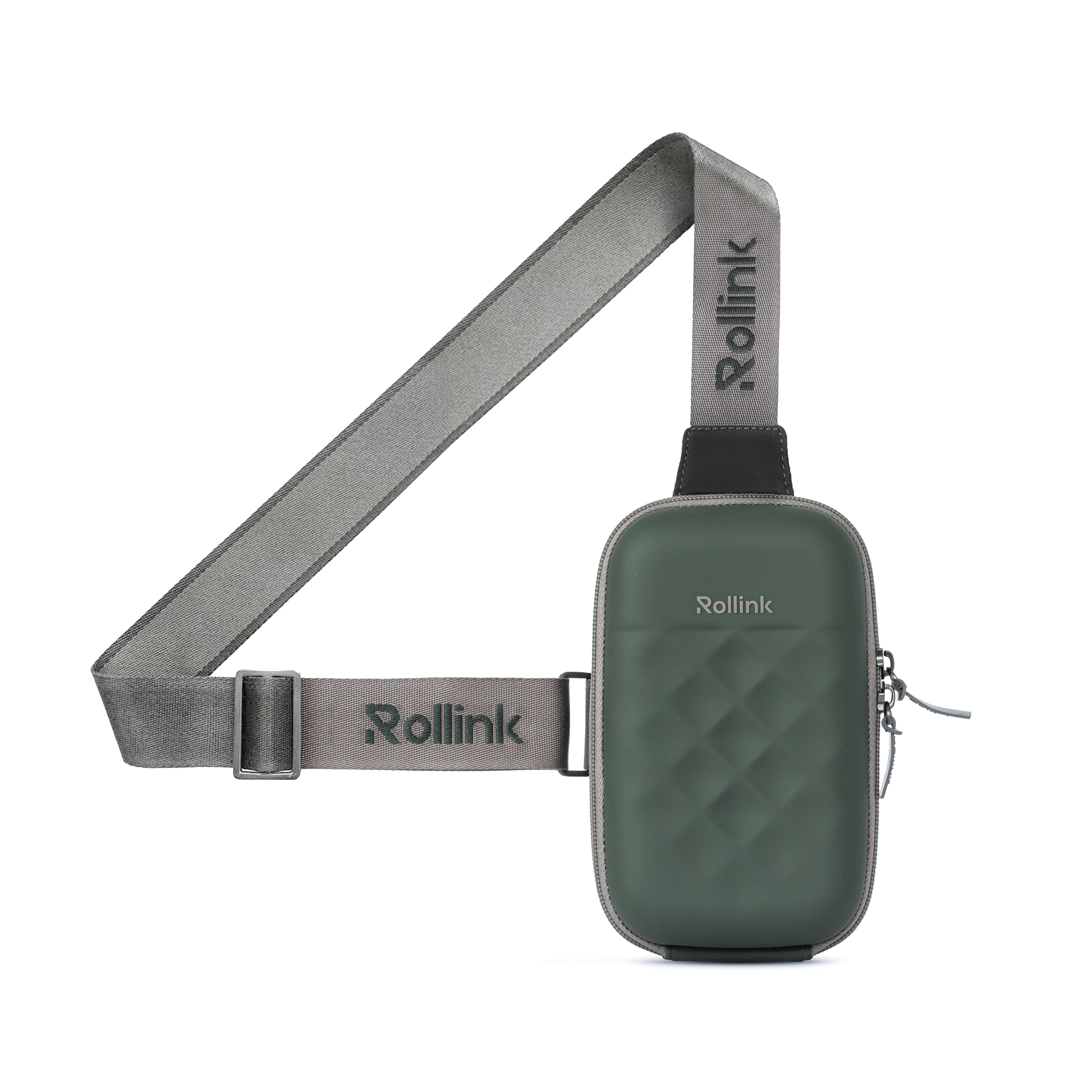 Дорожная сумочка Rollink Mini Bag Go 19,5x12x6 см, темно-зеленая-3