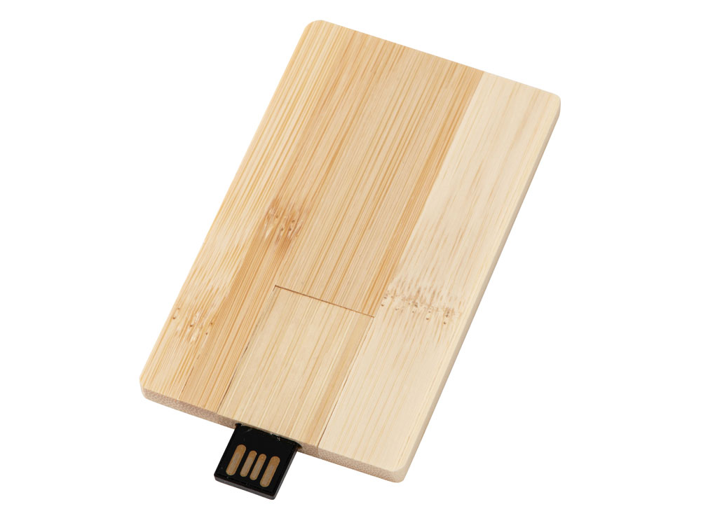 USB 2.0- флешка на 32 Гб Bamboo Card-1