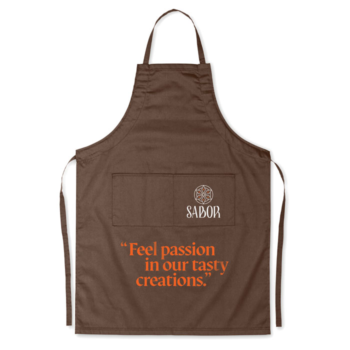 Adjustable apron, Шоколад-3