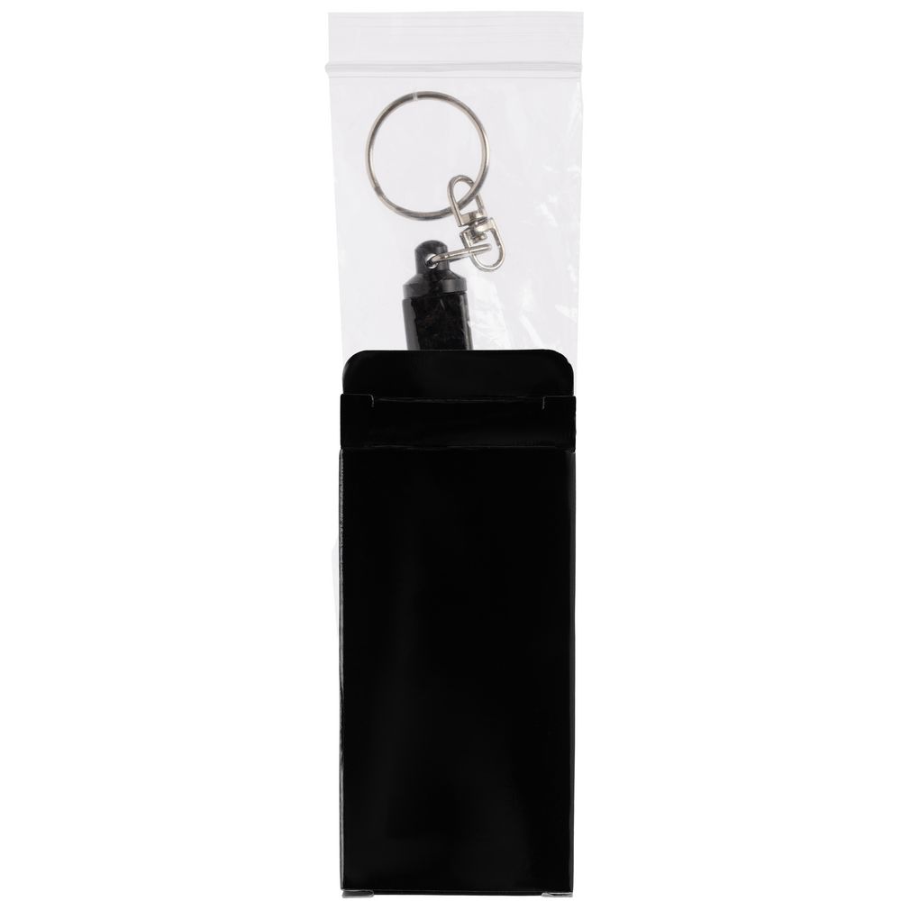 Брелок с фонариком Lumitronic, черный-3