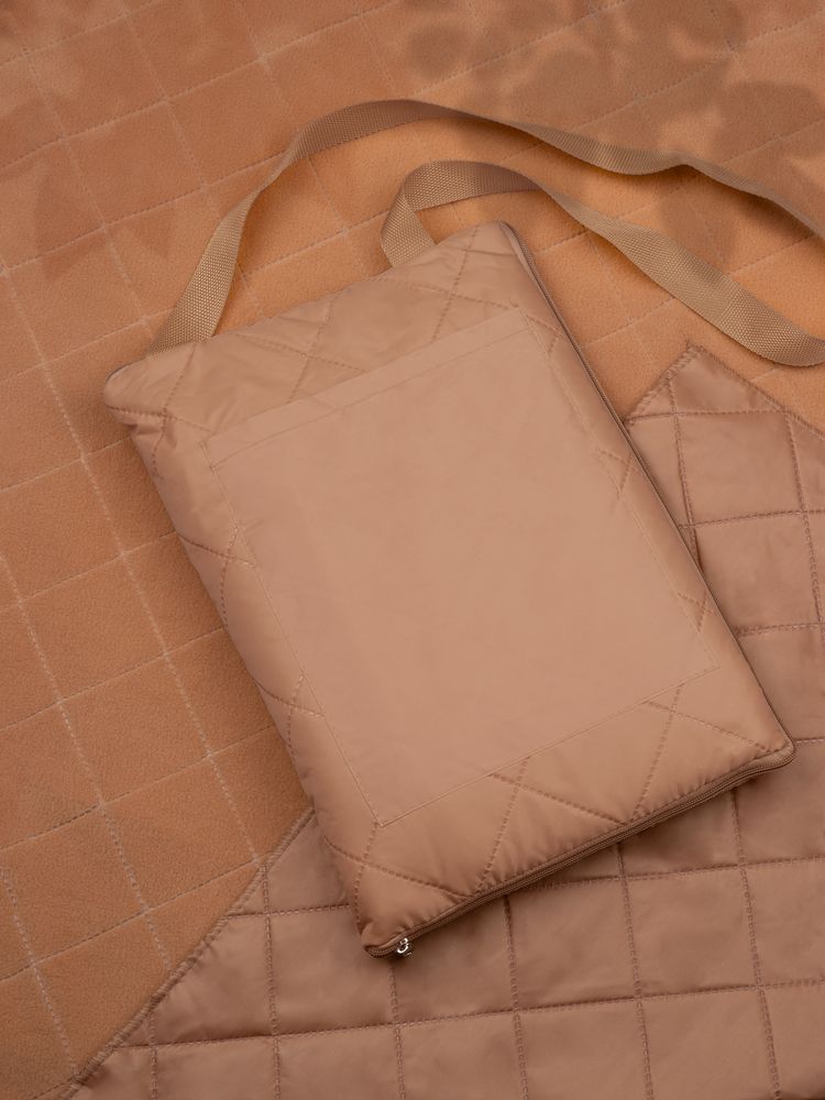 Плед для пикника Soft & Dry 2, бежевый-3