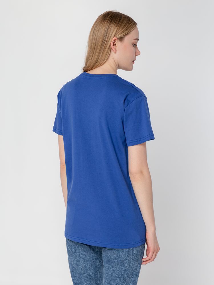 Футболка унисекс T-Bolka 160, ярко-синяя-7