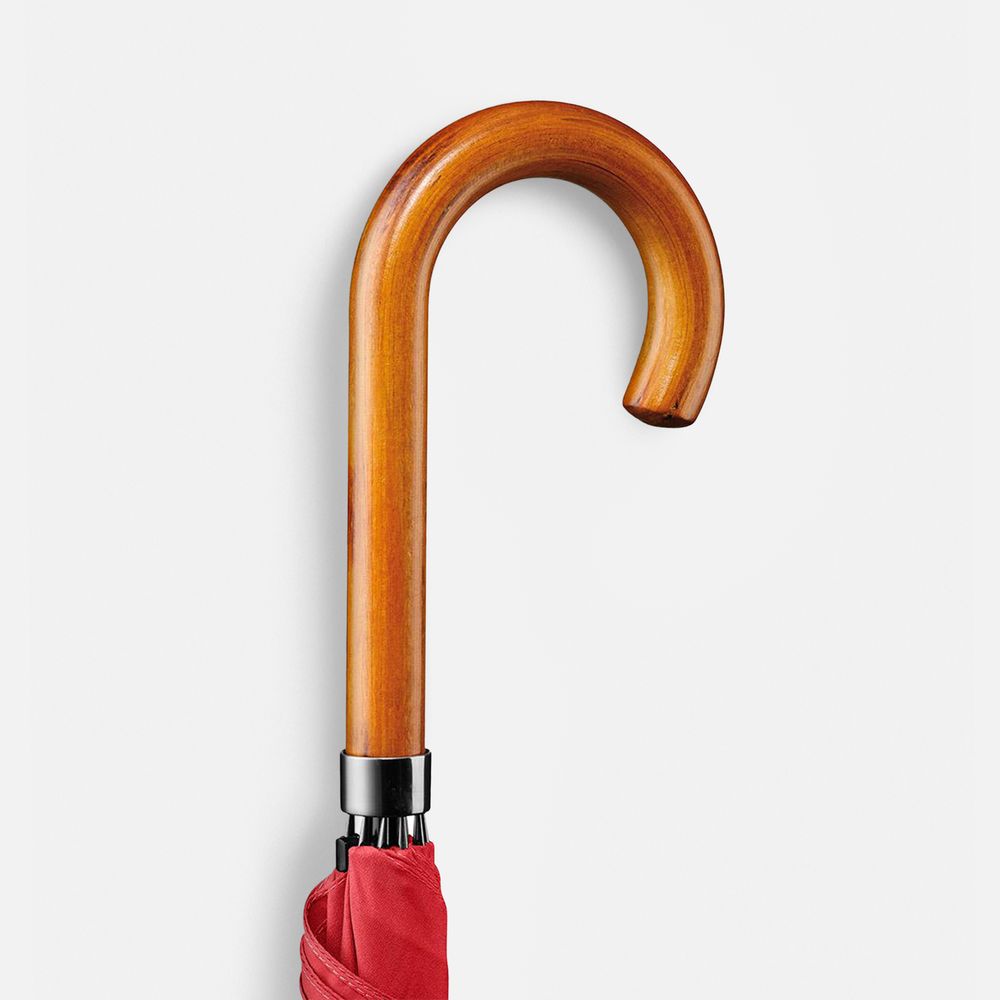 Зонт-трость LockWood, красный-4