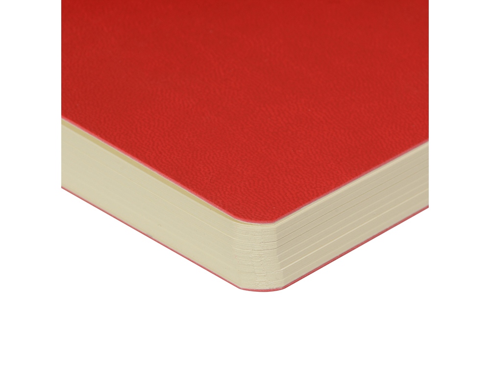 Скетчбук Sketch & Art в мягком переплете 145х145 мм, 100 л. бежевой бумаги 100 гр., красный-1