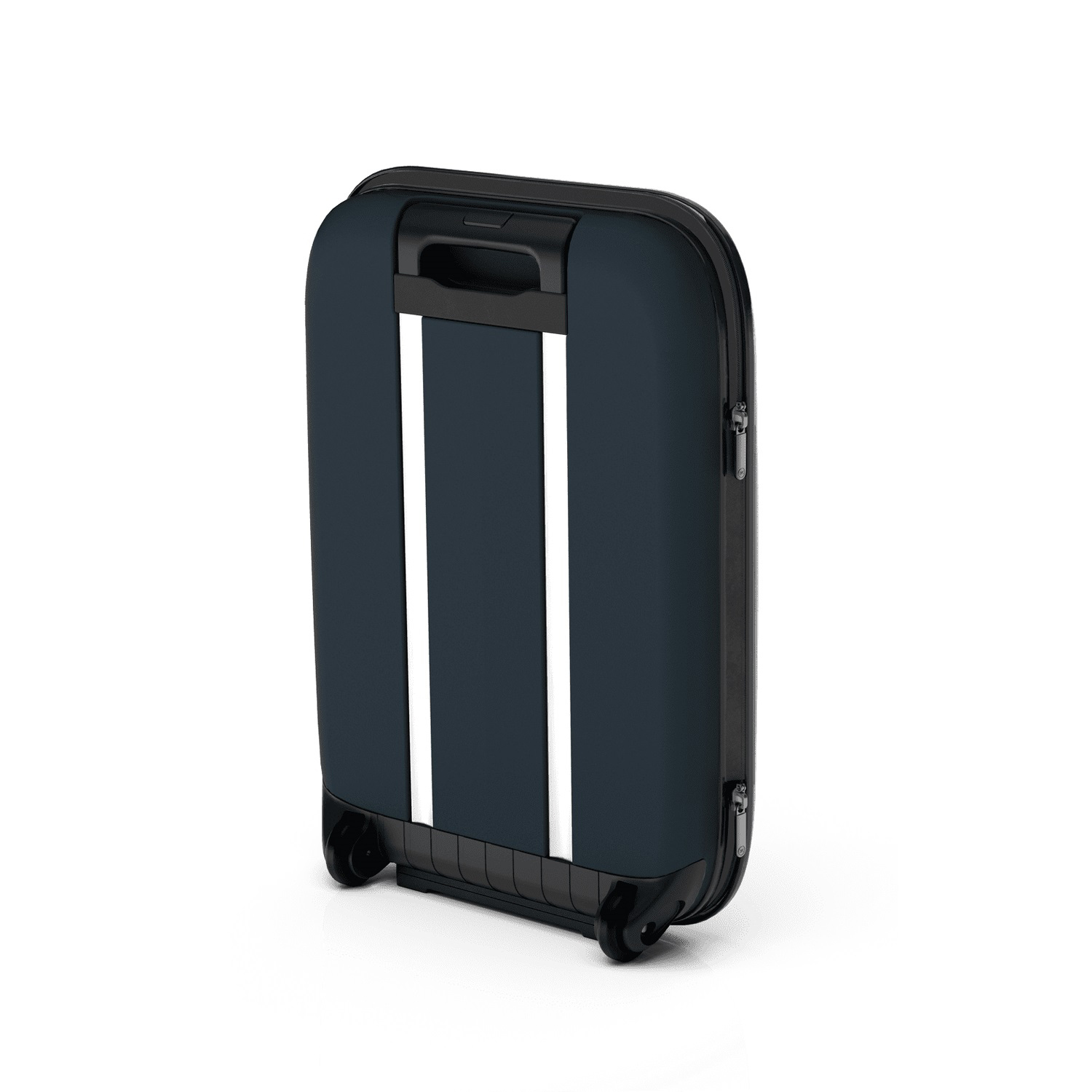Чемодан складной Rollink Vega II 55x40x20 см, 2 колеса, серо-синий-5