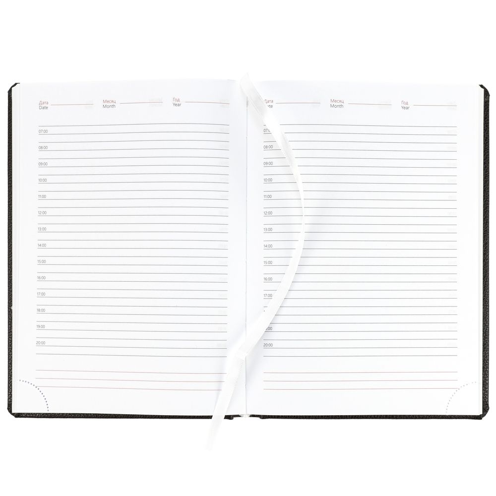 Ежедневник Sagrin, недатированный, черный-3