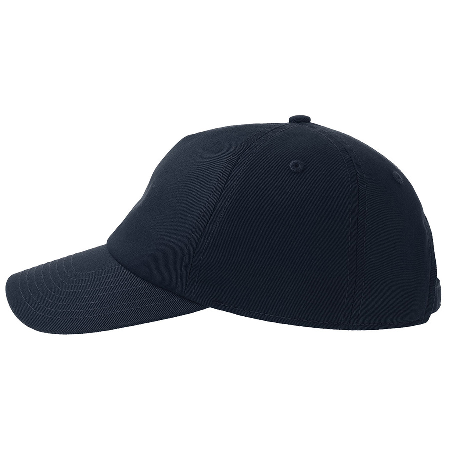 Бейсболка DAD HAT-S, 6 клиньев, металлическая застежка, темно-синий-1