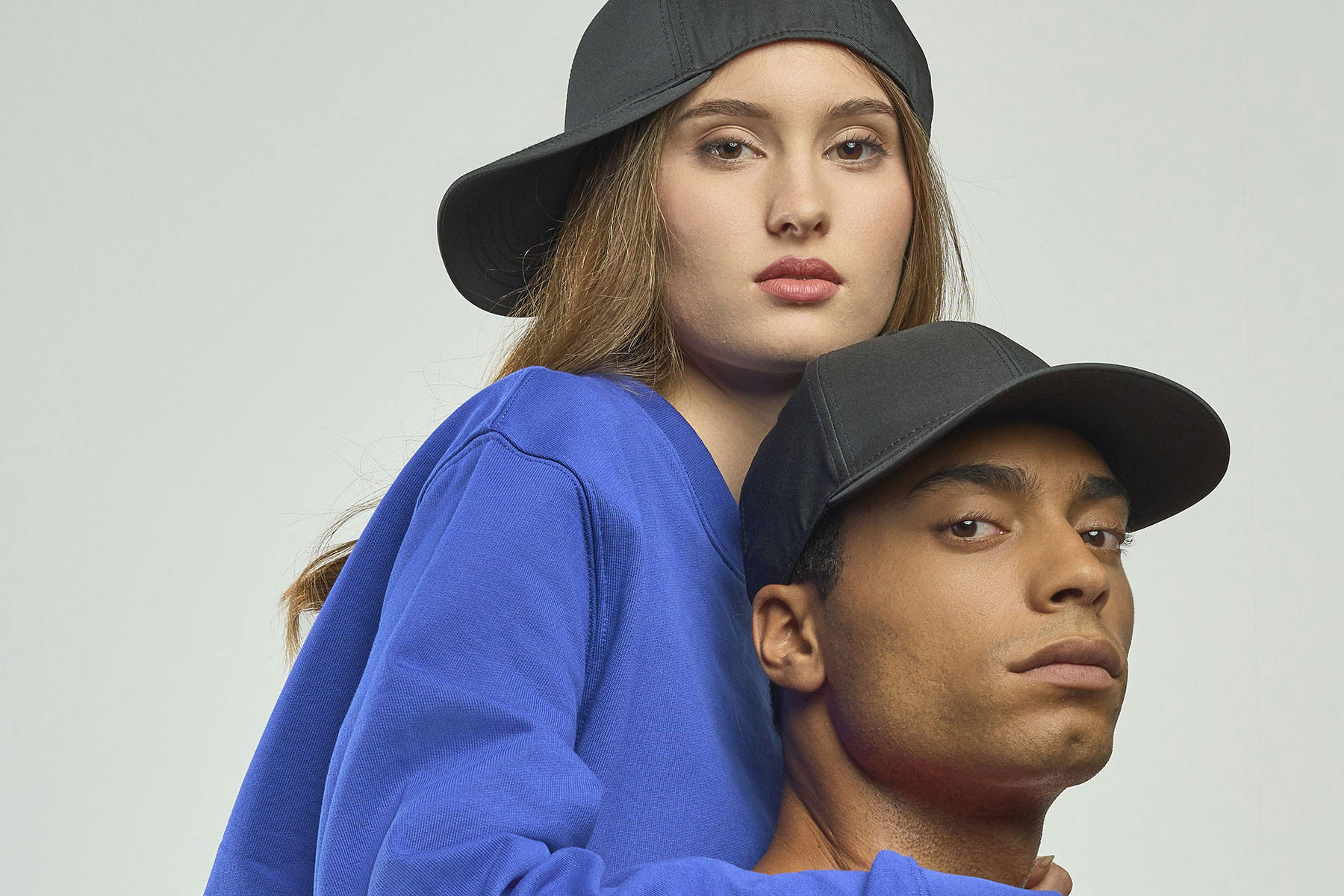 Бейсболка PITCH, 6 клиньев, L/XL, черный-1