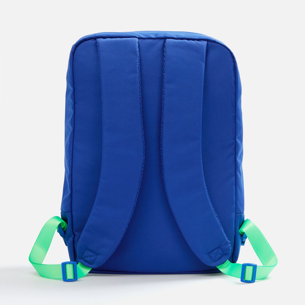 Рюкзак B2, синий с зелеными стропами-2