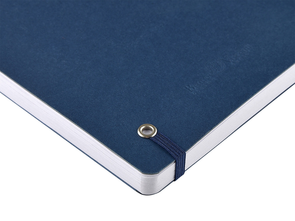Ежедневник недатированный на гребне А5 Pragmatic, темно-синий-5
