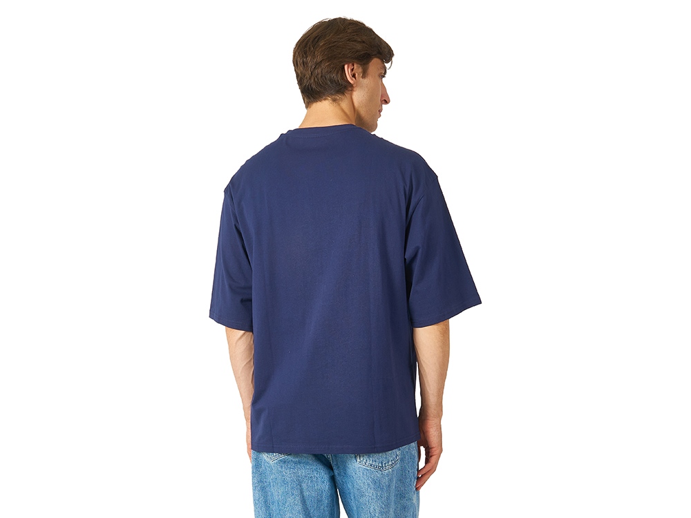 Футболка Berlin к/р оверсайз, 100% хлопок, 180гр, темно-синий-4