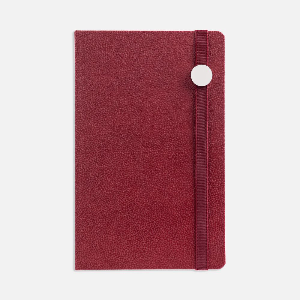 Ежедневник Nova Round, недатированный, красный-0