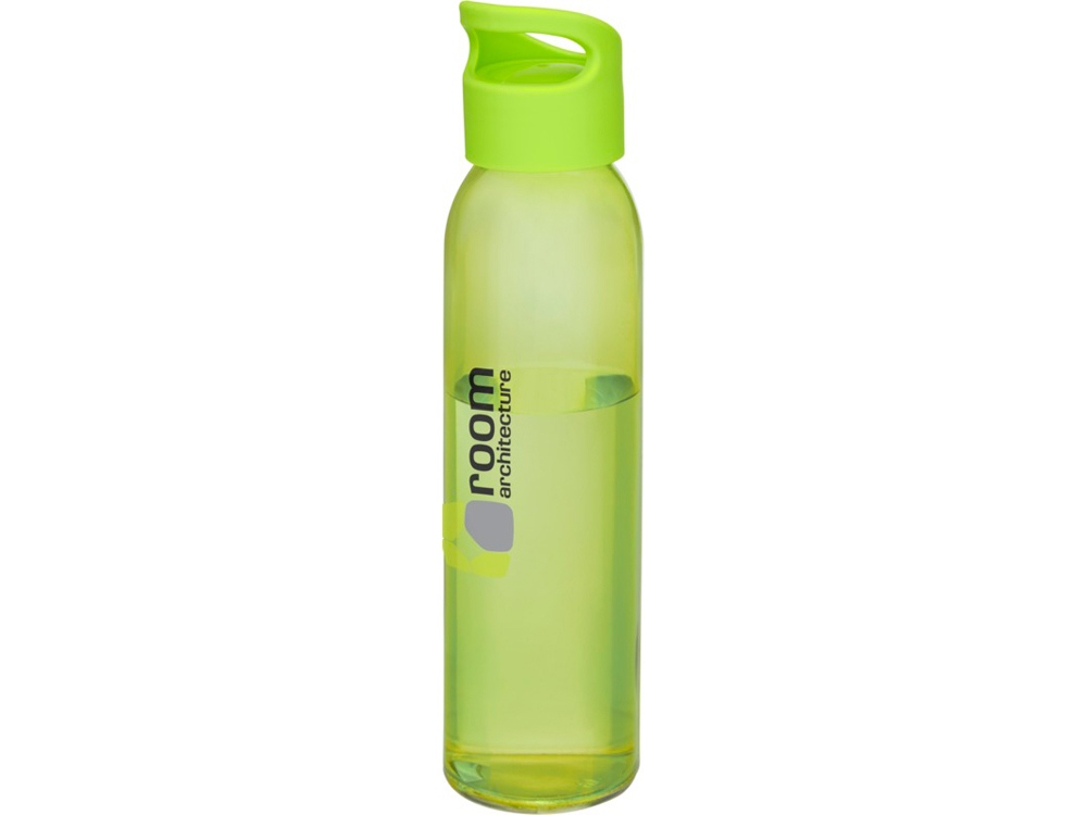 Спортивная бутылка Sky из стекла объемом 500 мл, зеленый лайм-5