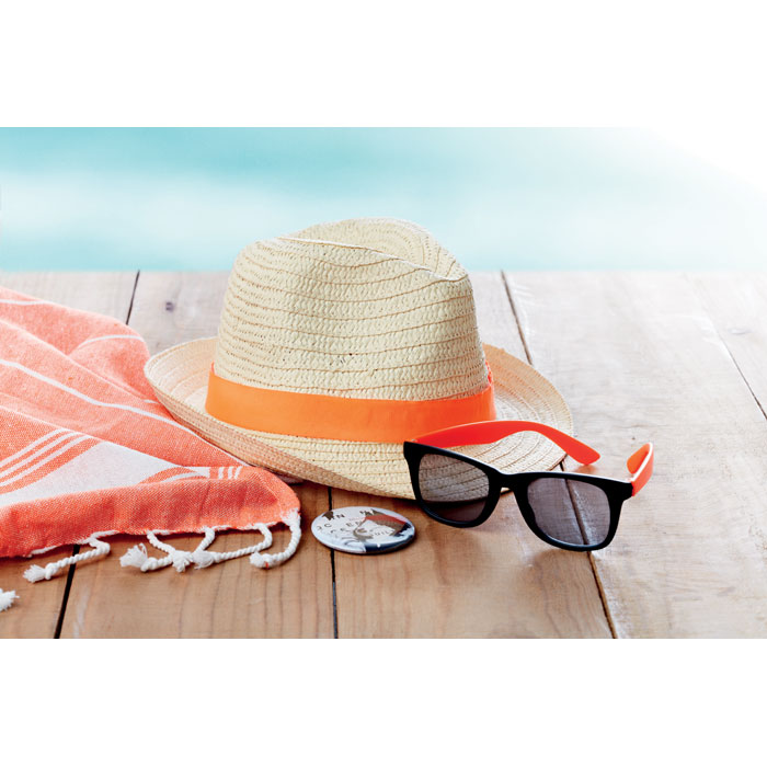 Шляпа, оранжевый-1