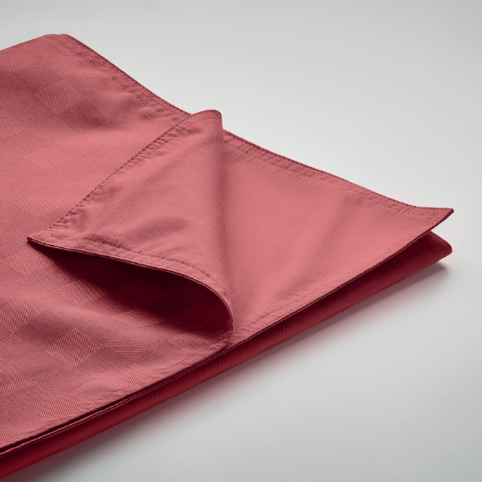 Скатерть, красный-3