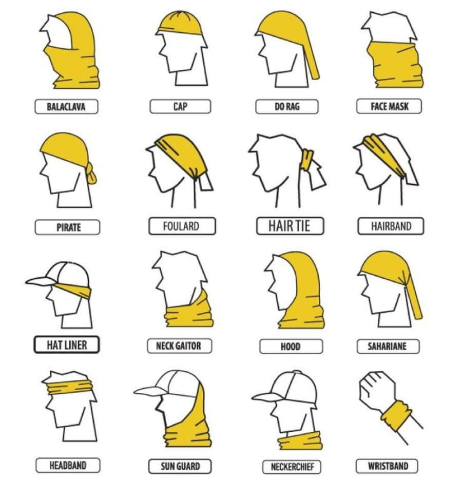 Шарф-бандана HAPPY TUBE, синий-1