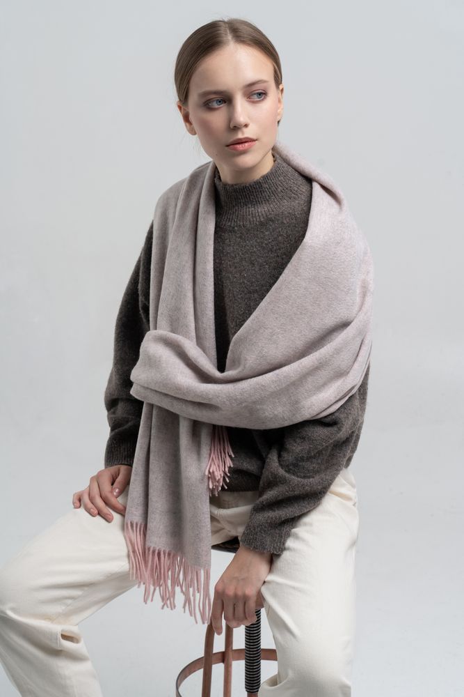 Палантин Gorgeous, розовый-7