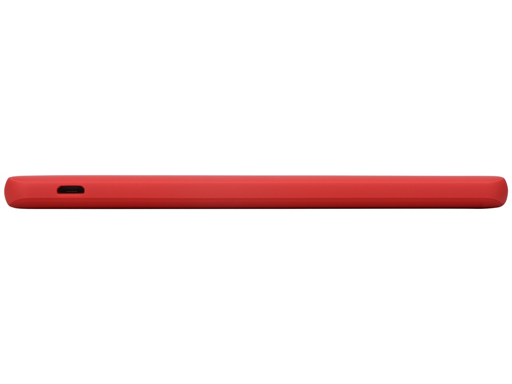 Портативное зарядное устройство Reserve с USB Type-C, 5000 mAh, красный-3