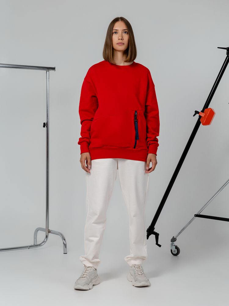 Свитшот унисекс Kosmos 2.0, кремовый-3