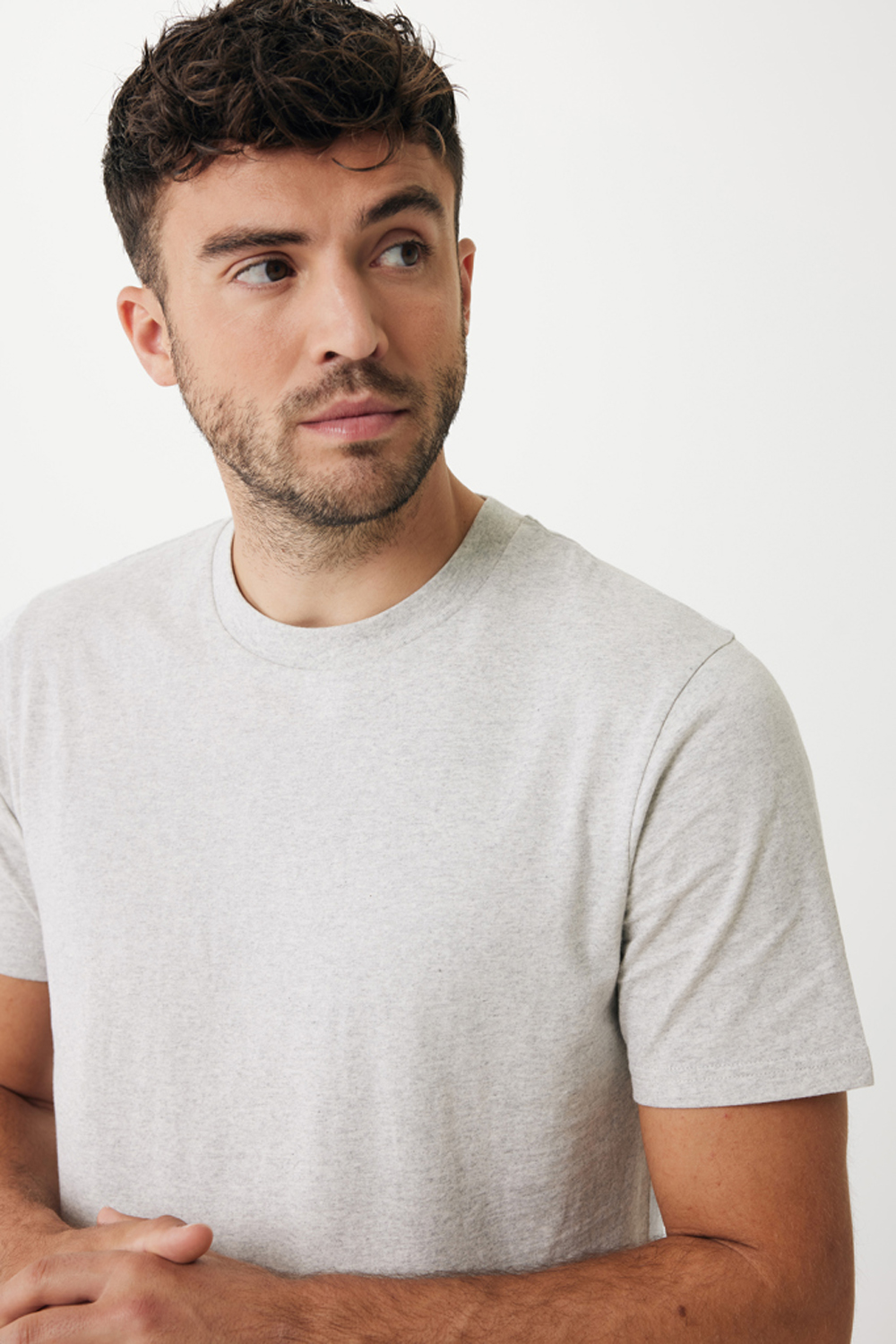 Футболка Iqoniq Sierra из переработанного хлопка, унисекс, 160 г/м²-10