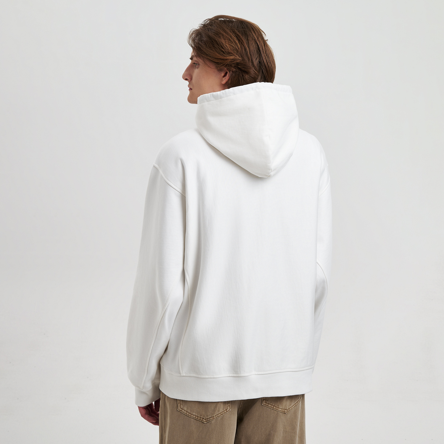 Худи релакс унисекс ADVENTURE, белый-5