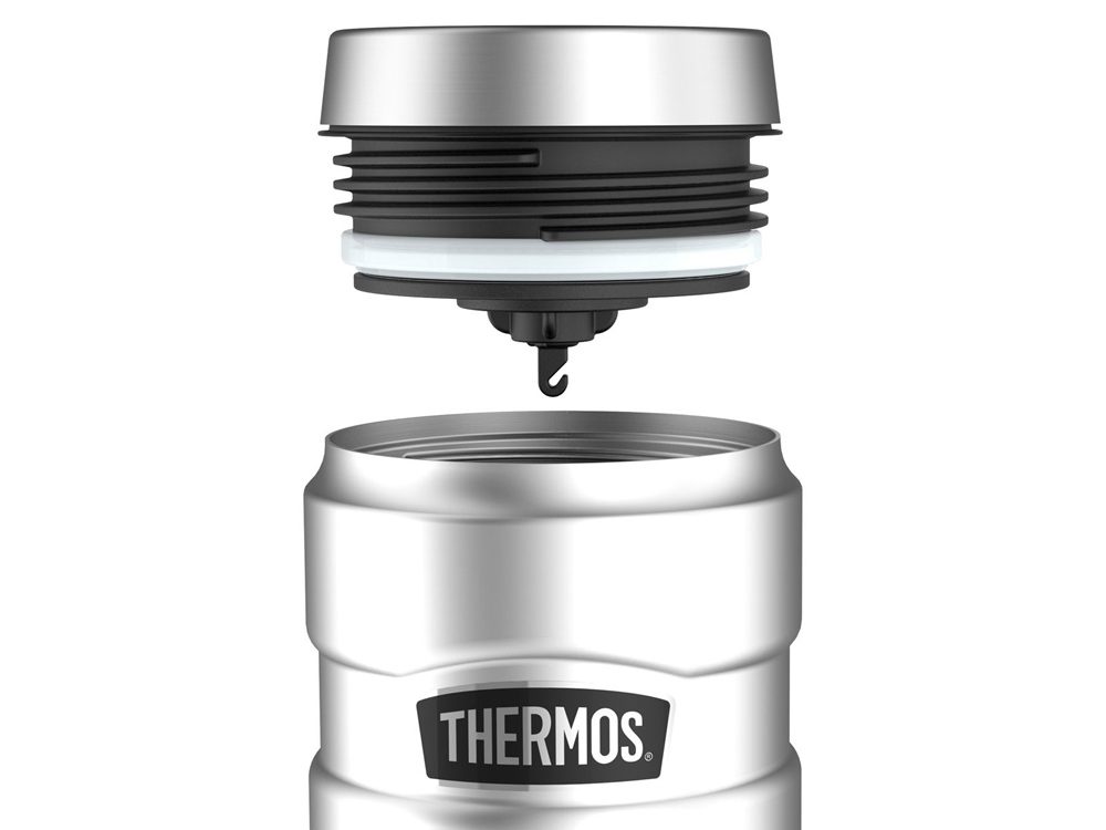 Кружка-термос из нерж. стали тм THERMOS SK1005SBK 0.47L, стальной-4