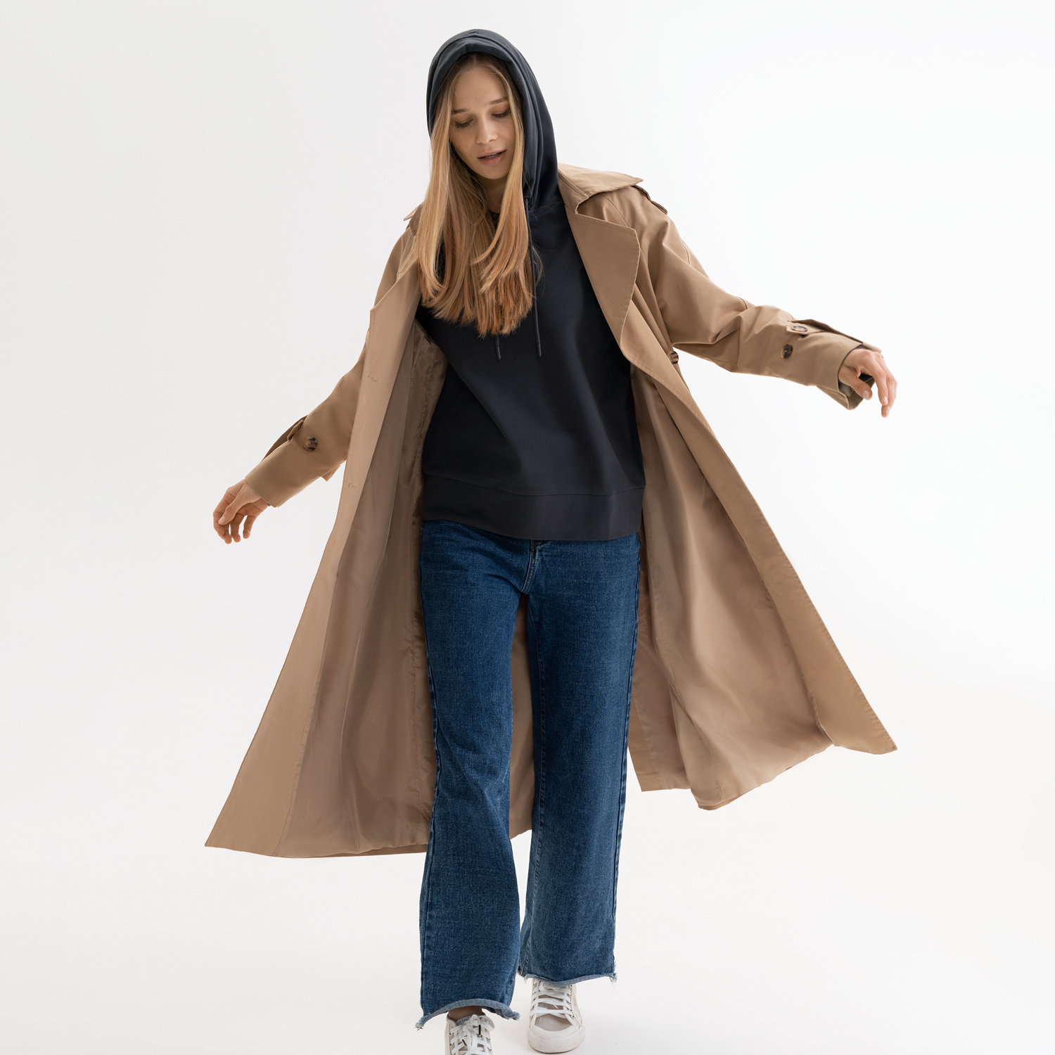 Худи с капюшоном, унисекс  ALEX антрацит-5