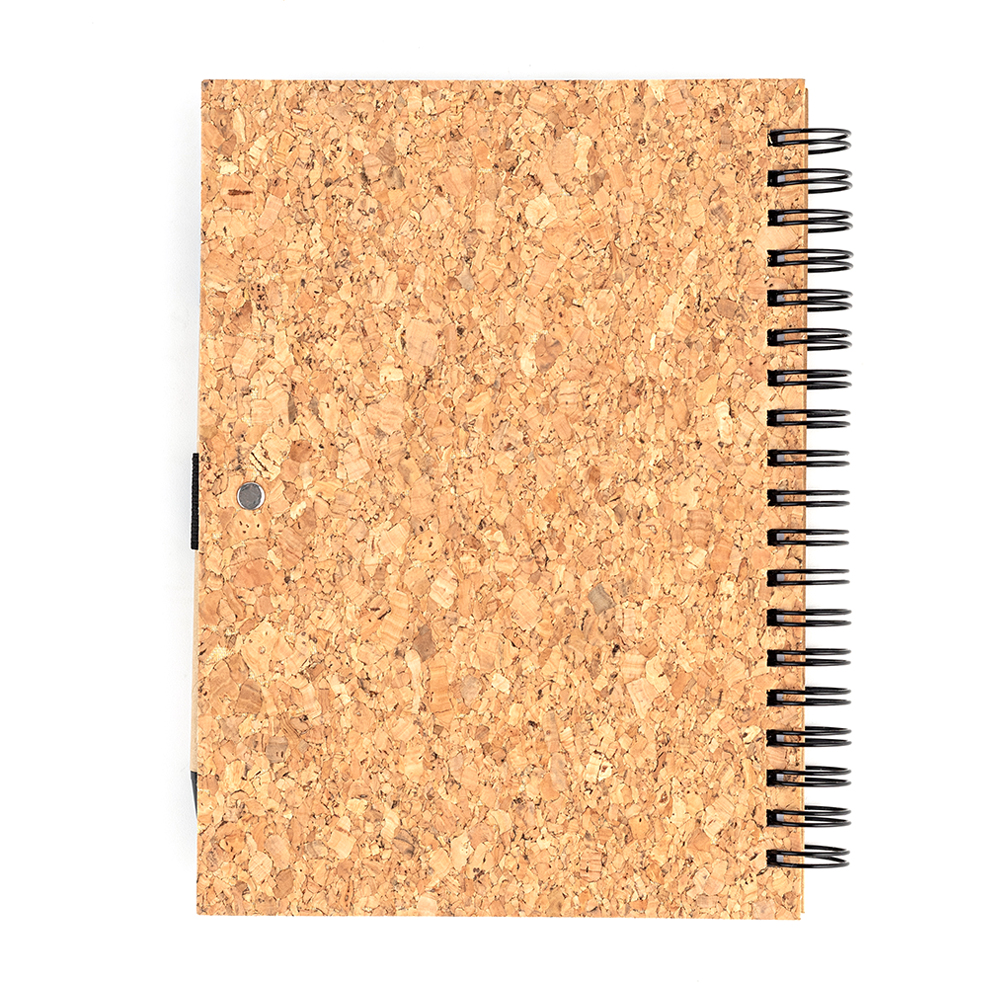 Блокнот Гарольд со стикерами и шариковой ручкой, Черный-6