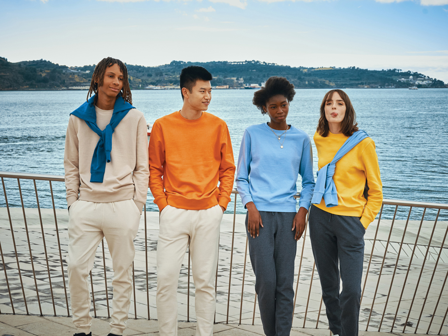 Свитшот Iqoniq Etosha из переработанного хлопка, унисекс, 280 г/м²-19