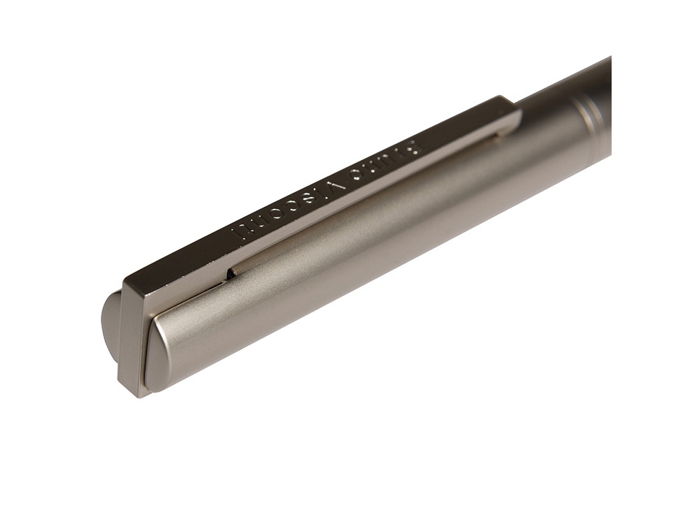 Ручка металлическая шариковая Bergamo, шампань-3