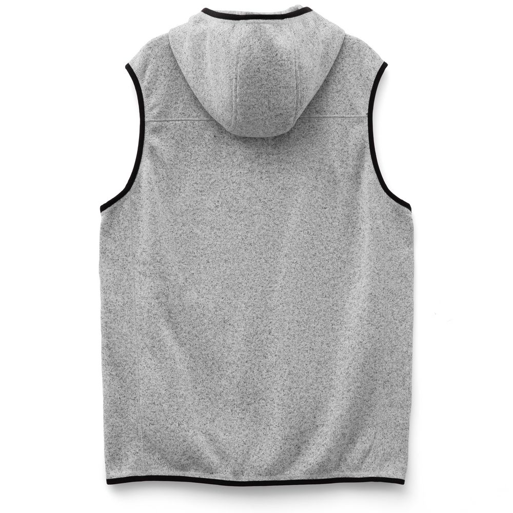 Жилет с капюшоном унисекс Gotland, серый-2