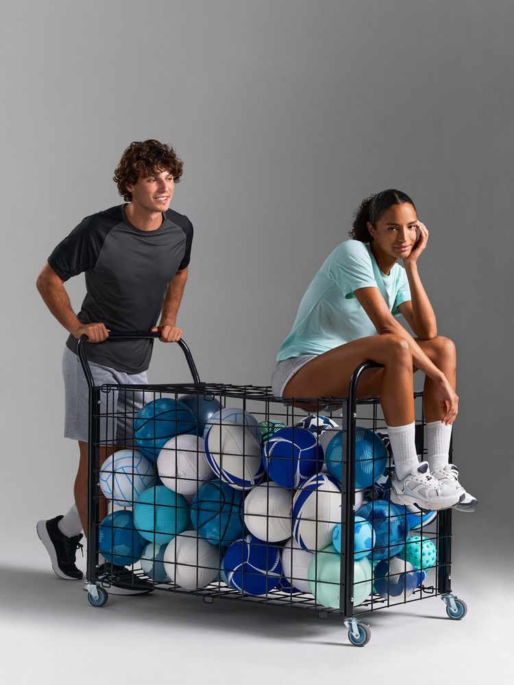 Футболка спортивная унисекс Vortex, зелено-голубая-7