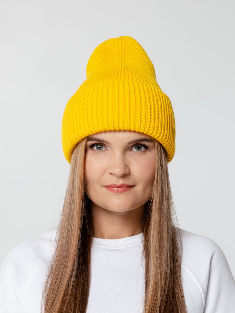 Шапка Flette, желтая-3