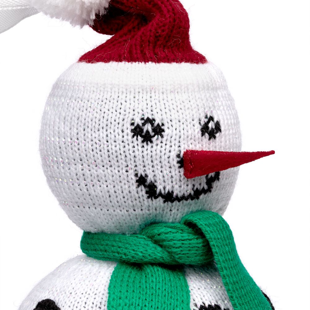 Елочная игрушка «Снеговик»-3