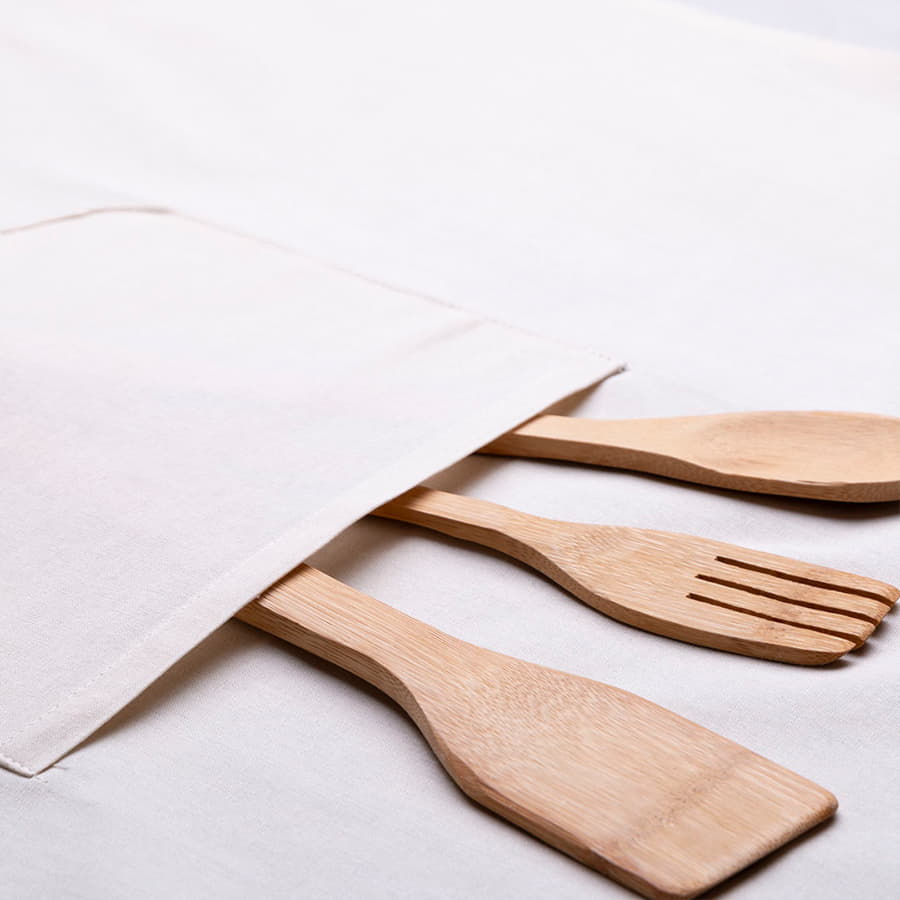 Фартук MAYLON 140, хлопок, бежевый-2