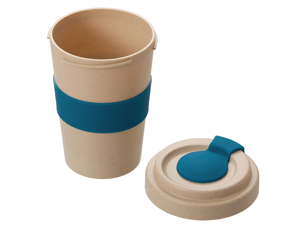 Стакан из пшеничного волокна Flava, petrol blue-1