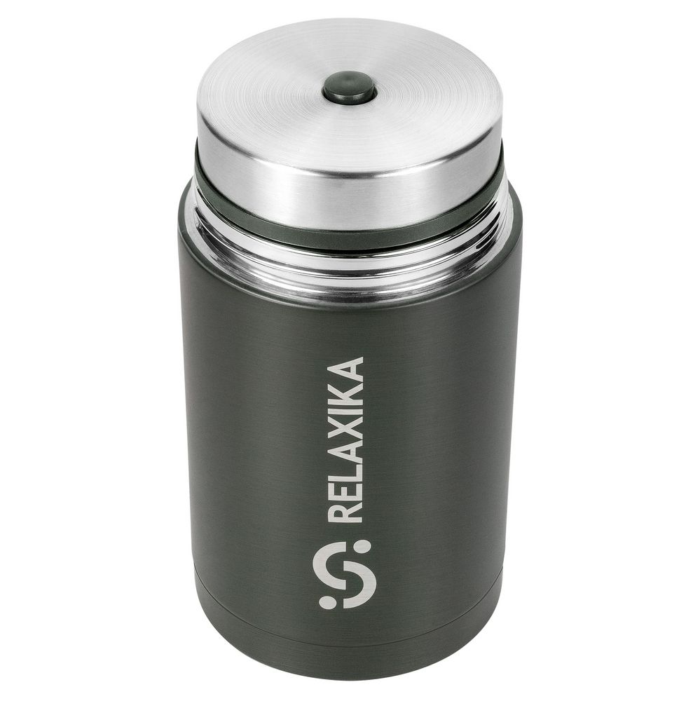 Термос для еды Relaxika 1000, хаки-1