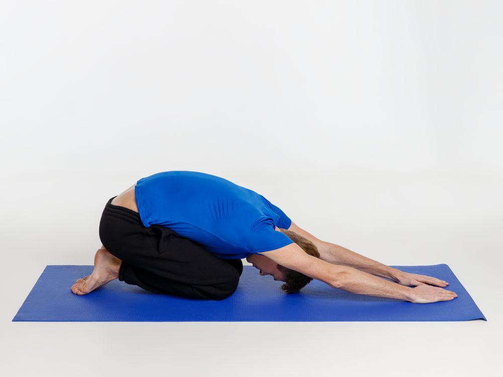 Коврик для фитнеса Flatland, синий-4